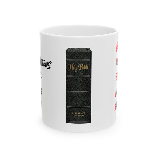 Ceramic Mug, (11oz, 15oz) (BDA)